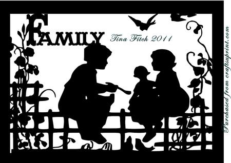 Paper Magic Frame Family