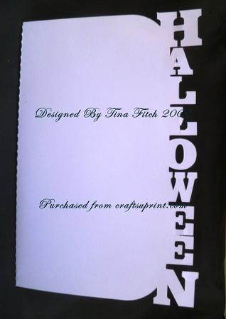 Halloween Edged Card