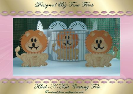 Birthday Lion Door & Box