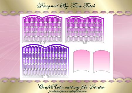 Latticed Open Book Layers & Pages