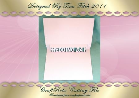 Wedding Day Pop Up