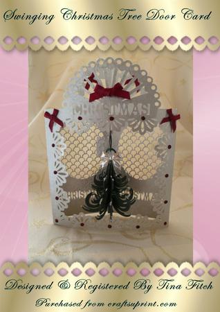 Swinging Christmas Tree Card