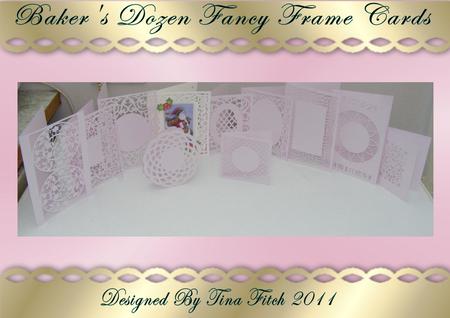 Baker's Dozen Fancy Frame Cards