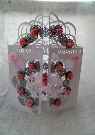 Birthday Wishes Doily Door