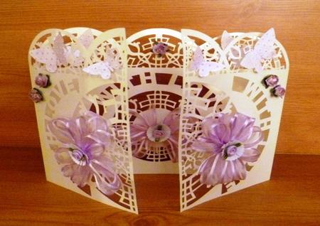 With Love Round Door Card
