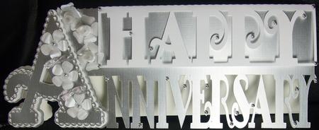 Scalloped Anniversary Layered Card