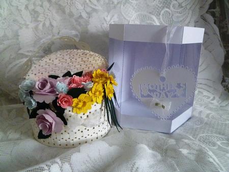 Mother's Day Threaded Basket & Box