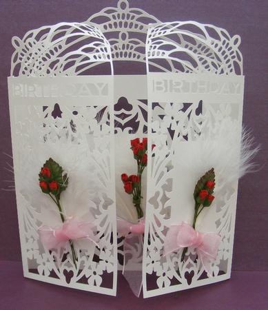 Birthday Tiara Door Card