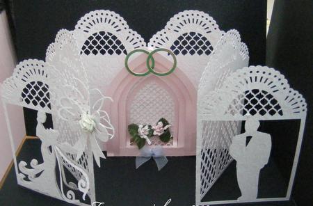 Wedding Delight Door Card - Robo/cameo