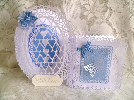 Scalloped Layered Cards 23 & 24