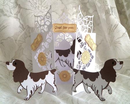 Spaniel Door Card