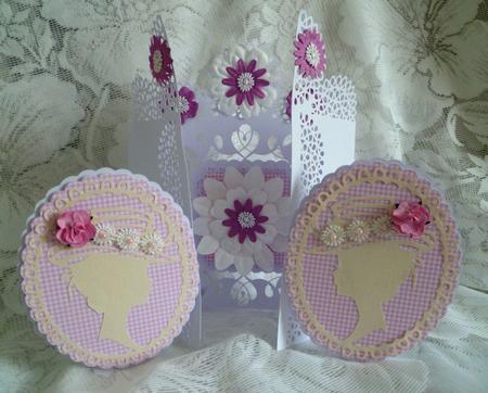Penny Top Cameo Door Card