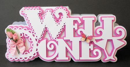 Scalloped Layered Well Done Card