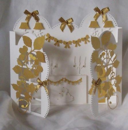 Posh Christmas Door Card