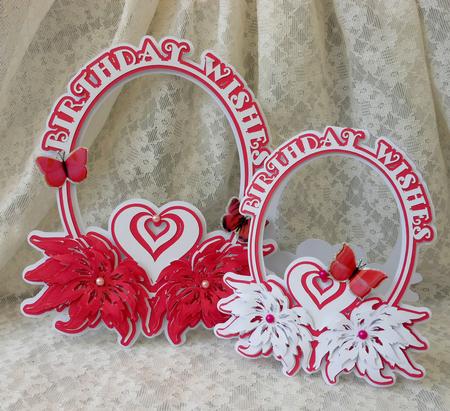 Layered Birthday Wishes Card & Topper Set