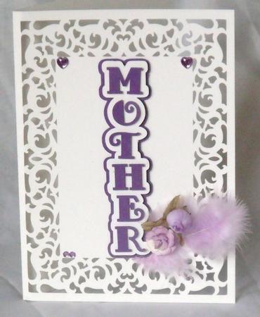 Mother Layered Card