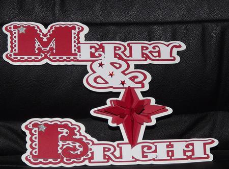 Scalloped Merry & Bright Topper