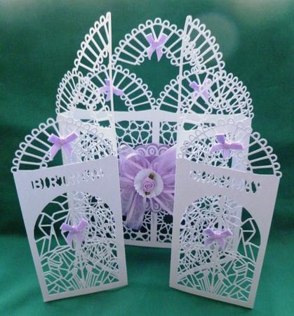 Birthday Stained Glass Window Door Card