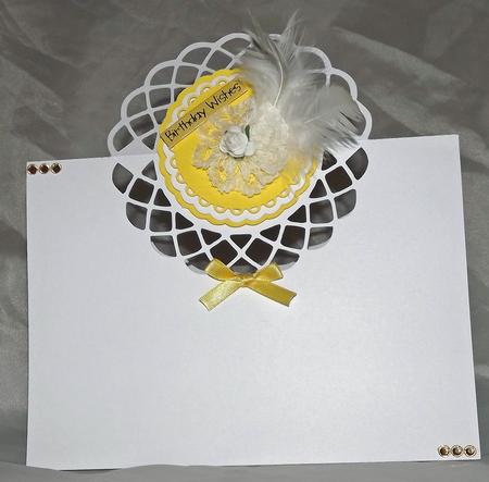 Pop Up Doily Card 1
