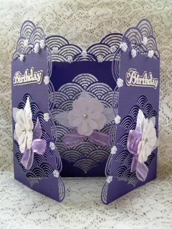Round Lattice Door Card