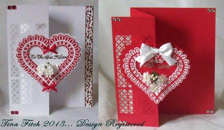 Heart Pop Out Fold Card