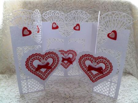 Heart Pop Out Door Card