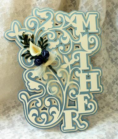 Floral Mother Layered Topper