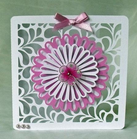 Fancy Layered Doily 11 Card
