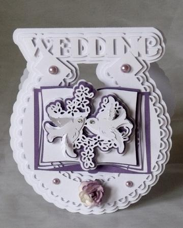 Single Horseshoe Layered Card