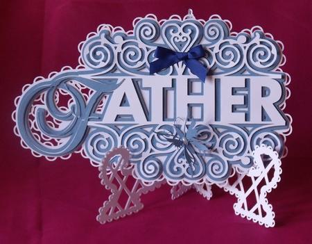Layered Split Father & Stand