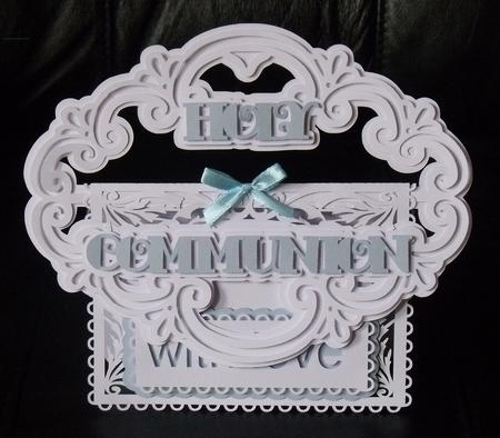 Holy Communion Buckle Card