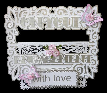On Your Engagement Buckle Card - Robo/cameo
