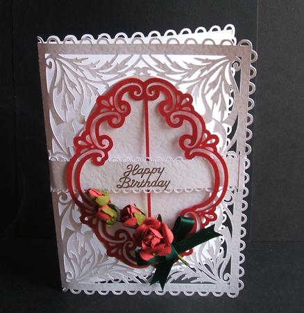 Buckle Front Card