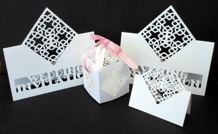 Fancy Wedding Stationery Set