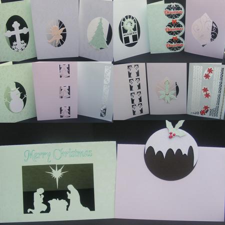 Christmas Greetings 20 Card Set