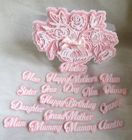 Vase Card & Sentiments