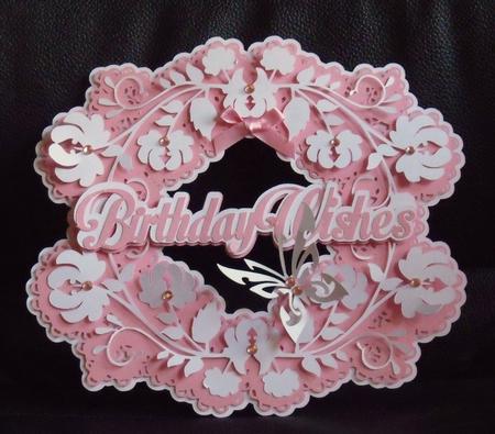 Birthday Wishes Flower Topper