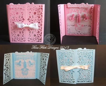 3D Baby Boy/girl Box Card