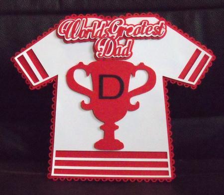 Dad T-shirt Card