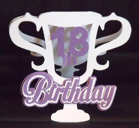18th Trophy Card