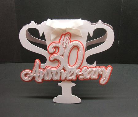 30th Anniversary Trophy Card