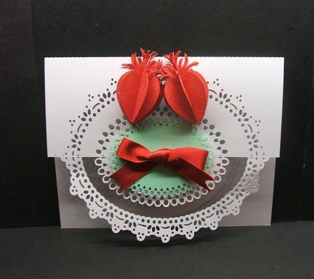 Strawberry Layered Card