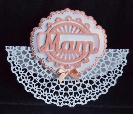Layered Mam Rocker Card