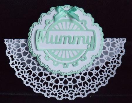Layered Mummy Rocker Card