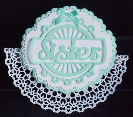 Layered Sister Rocker Card