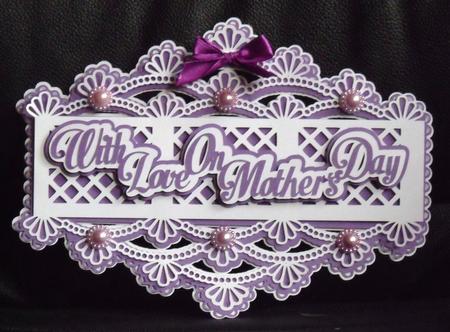 With Love on Mothers Day Topper