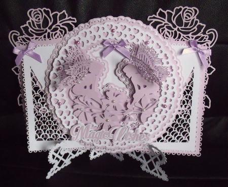 Magic Wishes Book Stand Card