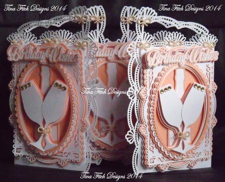 Birthday Wishes Fancy Door Card