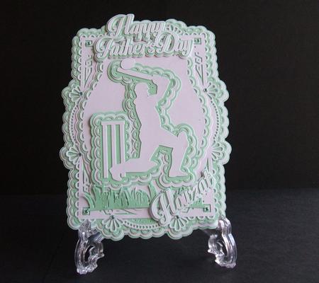Father's Day Cricket Fancy Topper