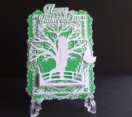 Father's Day Golf Fancy Topper